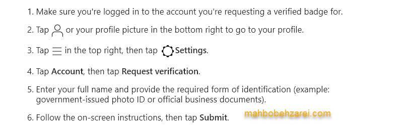  تیک آبی برای نسخه لایت اینستاگرام 