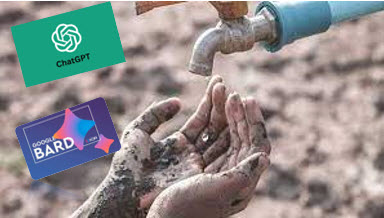 مصرف عجیب چت بات ها از آب