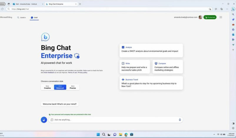 هوش مصنوعی ماکروسافت برای کسب و کارها 
