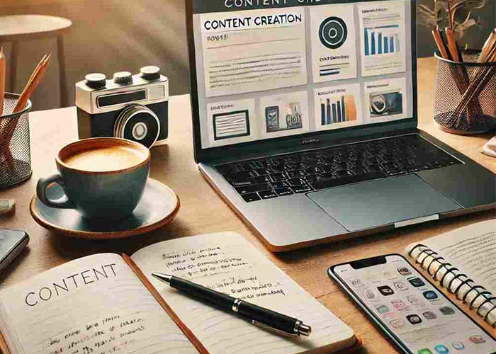 آموزش تولید محتوا