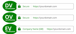  انواع گواهینامه های ssl