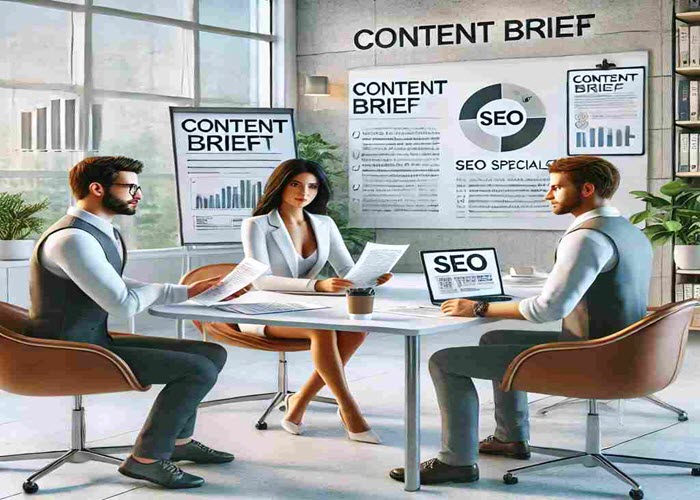 بریف محتوا برای تولید کننده محتوا