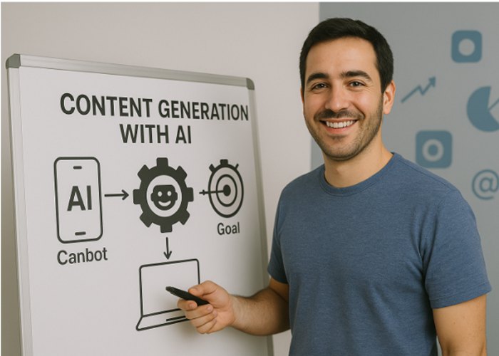 تولید محتوا با هوش مصنوعی